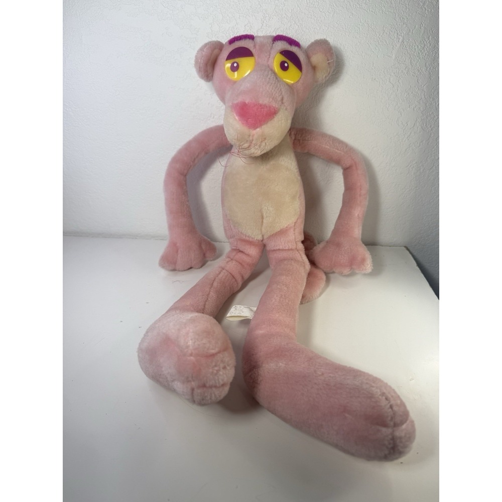 Pink Panther Vintage 1990s 23" Plush Stuffed Animal
